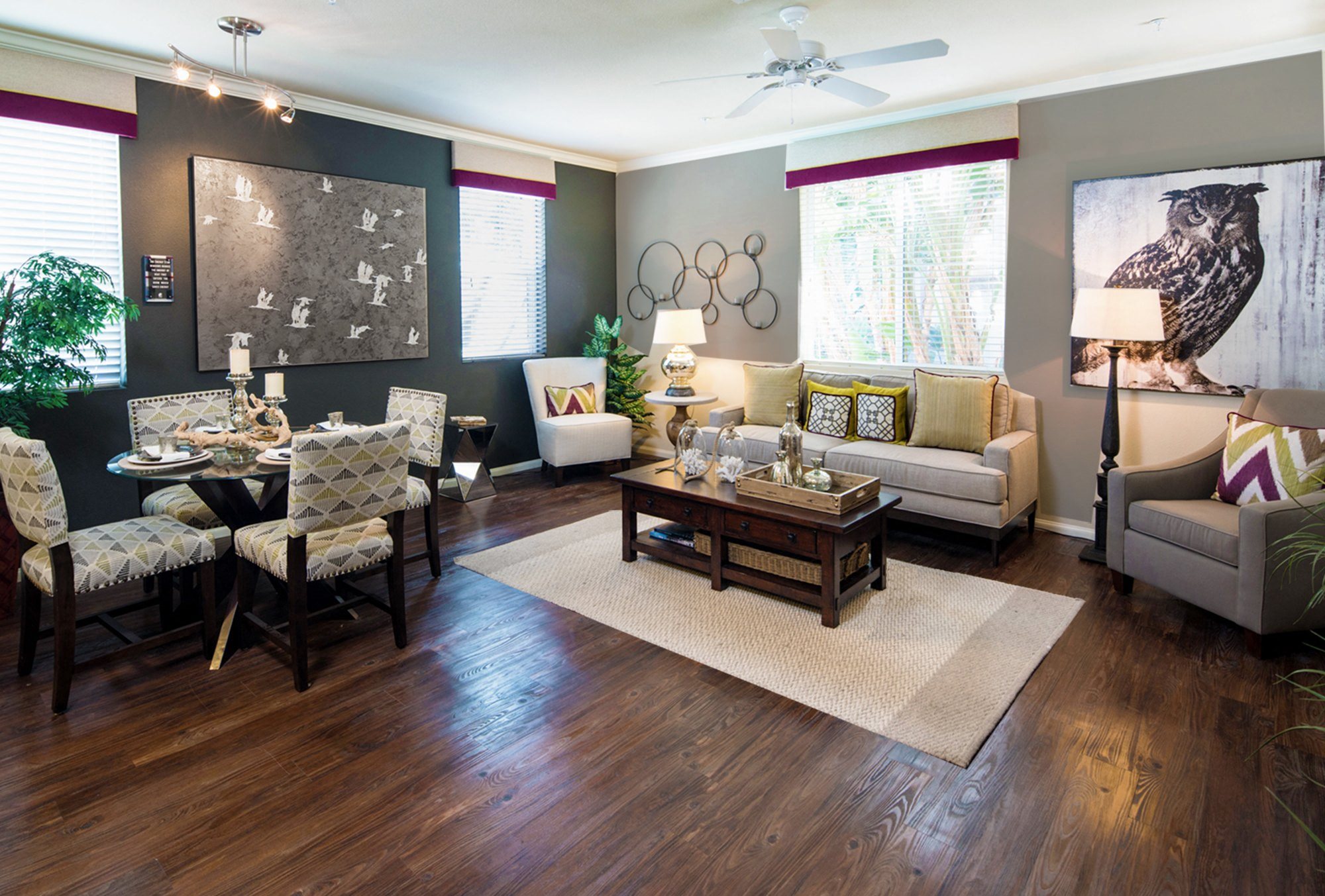 Spacious Living Room